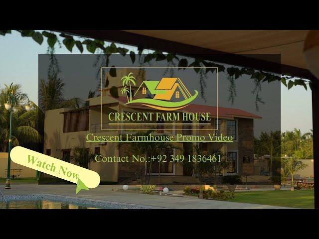 Crescent Farmhouse | Check the Amenities & Luxuries of the Best Farmhouse of Karachi