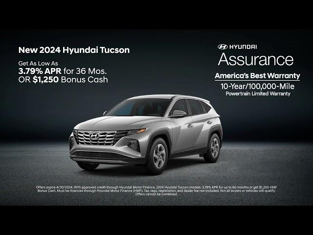 Pohanka Hyundai of Fredericksburg 2024 Tucson April Special Fredericksburg VA