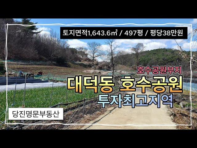 [매물번호:1792]당진 토지매매당진시 대덕동 계획관리지역의 497평의 토지지목 '전'/ 497평 / 매매가 평당 38만원#당진땅매매 #당진시 #부동산