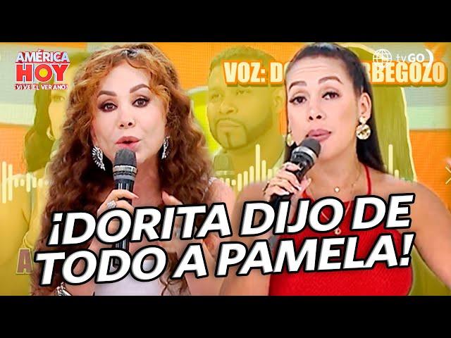 América Hoy Vive El Verano:  Dorita Orbegoso did not remain silent in front of Pamela Franco (TODAY)