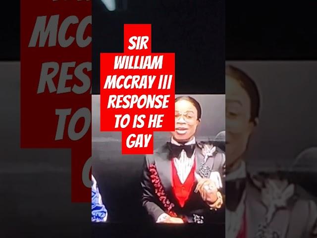 Obnoxious TV(Sir William McCray |||) addresses question #Lrl #WilliamMcCray #youtubeshorts #trending