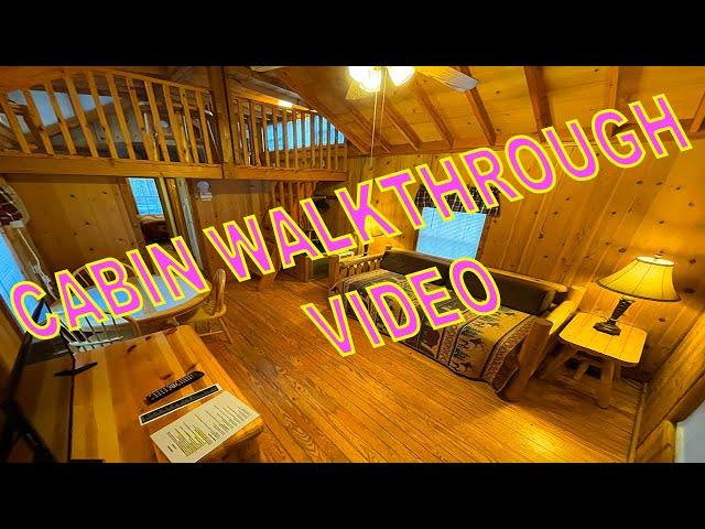 Cabin Walkthrougs at McCloud RV Park