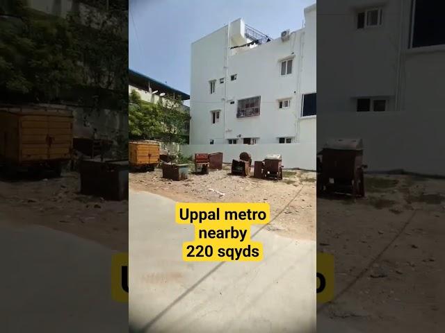 #uppal metro nearby plots for sale north & East facing