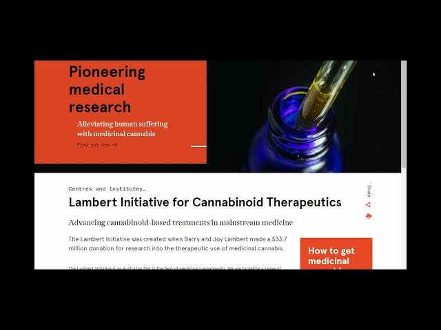 Sleep Quality & Medical Cannabis - An International Roundtable Webinar