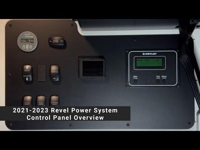 Intro To RoamRig's 2nd and 3rd Gen Revel Power System Control Panel