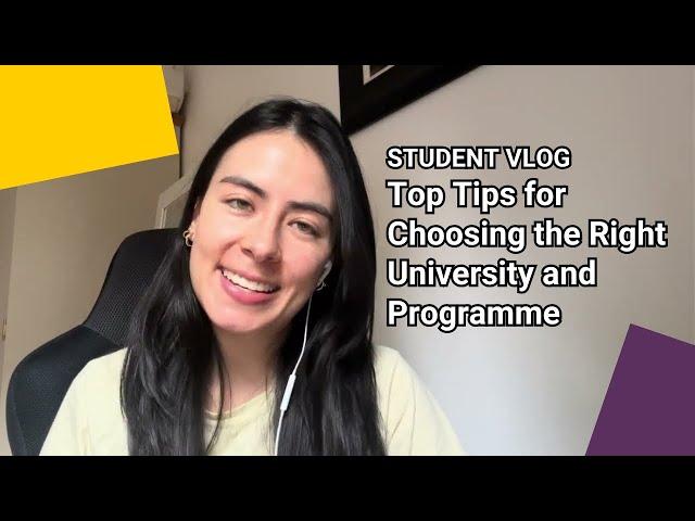 Top Tips for Choosing the Right University and Programme for your Masters | LSE Student Vlog