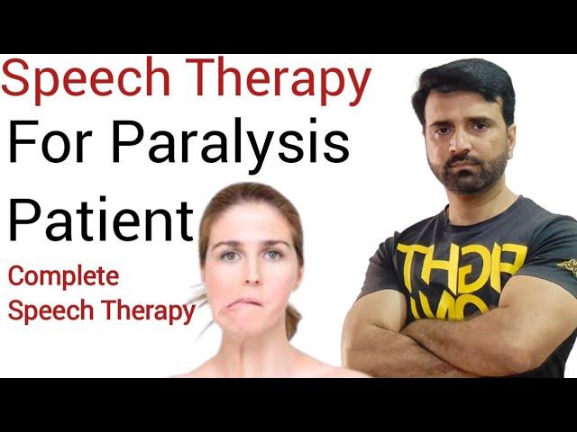 Speech Therapy For Paralysis Patients Full Therapy