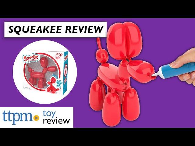 Toy Review | Squeakee the Balloon Dog from Moose Toys | Feed Him, Teach Him Tricks, Pop Him, & more