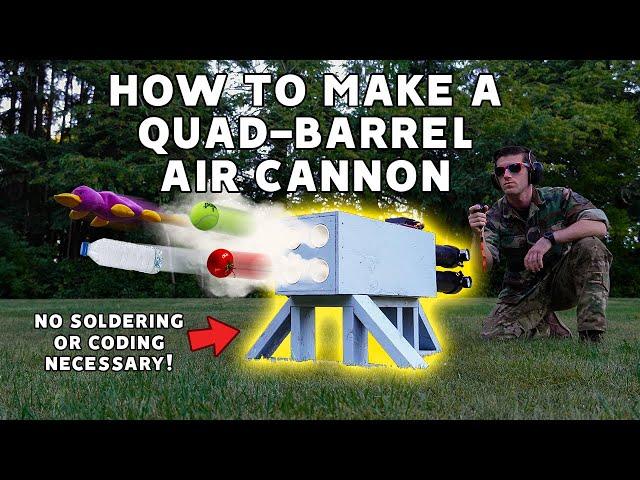 How to Make a Quad-Barrel Air Cannon