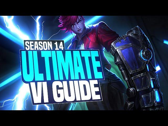 Rank 1 Vi Teaches How to Play Vi SEASON 14 (ULTIMATE GUIDE)