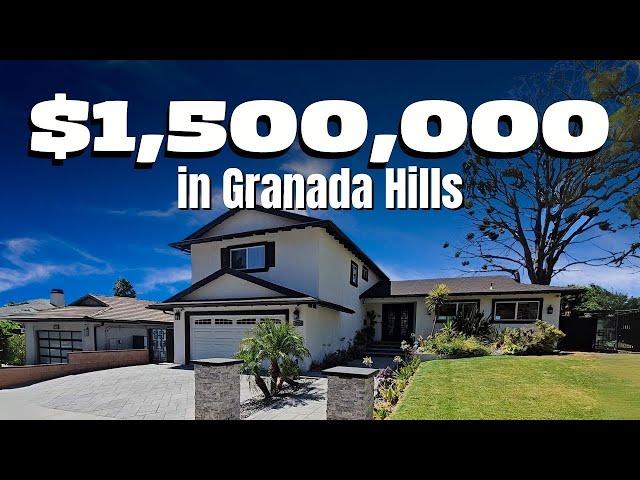 Tour a $1.5M Remodeled View Home in Granada Hills, CA!