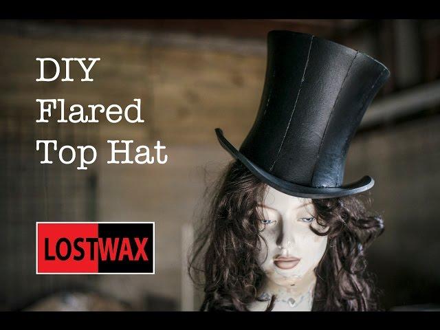 How To Make A Mad Hatter Top Hat- A DIY Tutorial and Pattern Halloween idea