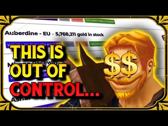 The Gold Selling Underworld of Classic WoW is Terrible...