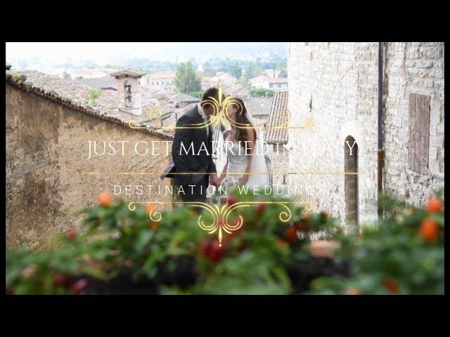 Gubbio Wedding Video: Ceremony Gubbio & Reception @ private castle in Umbria