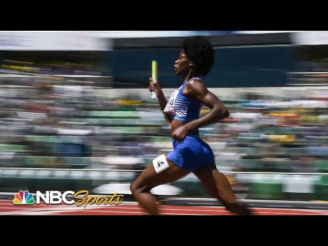 Team USA throws it down in mixed relay to open track worlds, setting up Allyson Felix's farewell