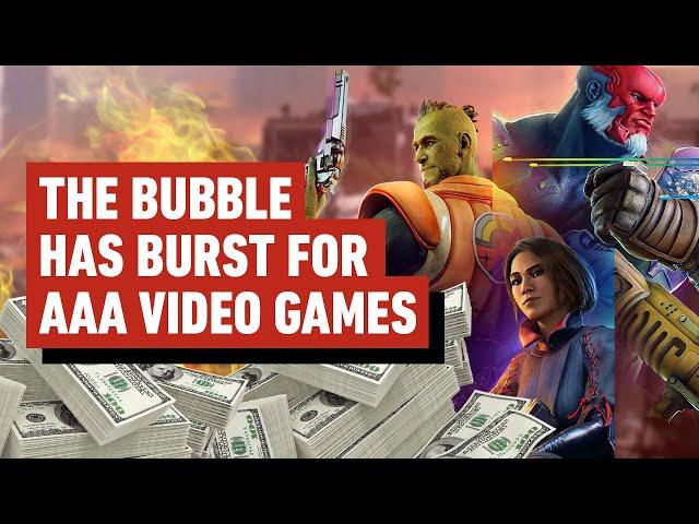 The AAA Video Game Bubble Has Burst