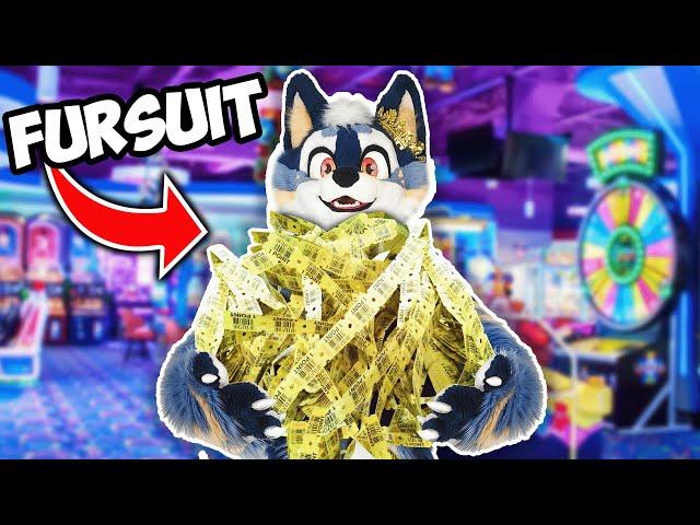 I Went to an Arcade in FURSUIT