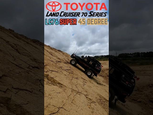 45° Land Cruiser Climb