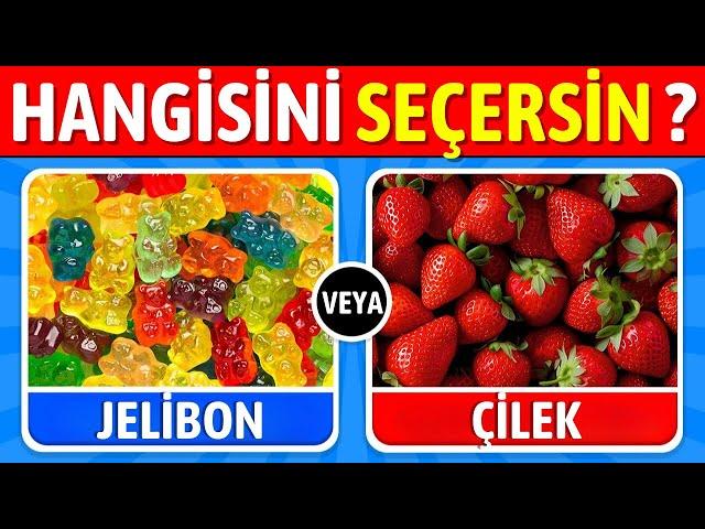 Hangisini Tercih Edersin ?  ABUR CUBUR vs SAĞLIKLI YİYECEKLER !