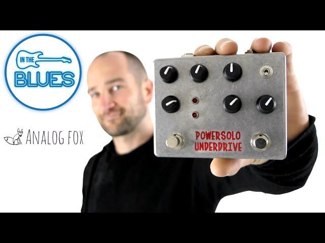 Analog Fox Powersolo Underdrive Compressor & Dirt pedal