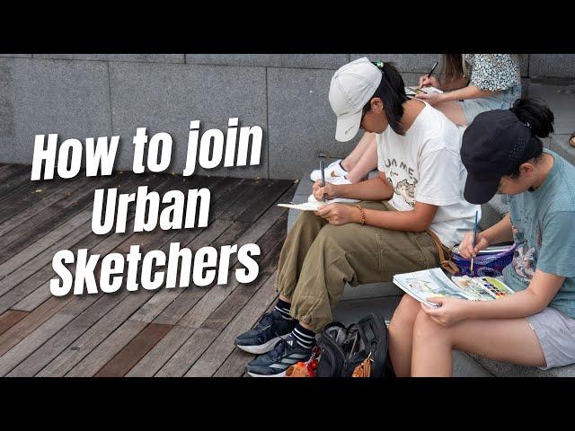 How to Join Urban Sketchers