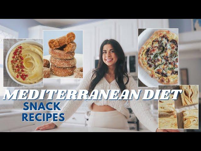 MEDITERRANEAN DIET RECIPES | 4 Quick and Easy Healthy Fall Snack Ideas | Pumpkin Recipes 