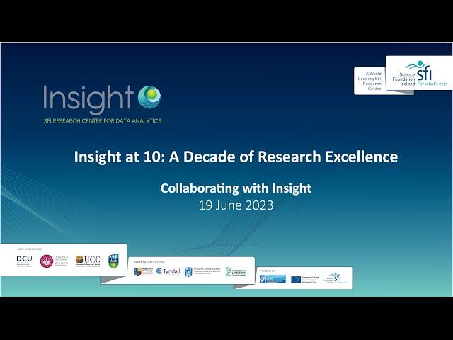 Insight at 10: Collaborating with Insight