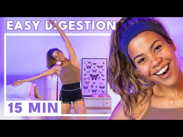 DO THIS WORKOUT EVERY NIGHT FOR DIGESTION & FAT BURN (15 Min )