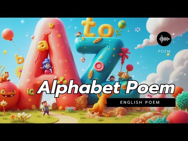 ABC Song Nursery Rhymes| Alphabet poem|@kidstv-d-q6x #kidslearning #kids #kidsvideo #kidssong