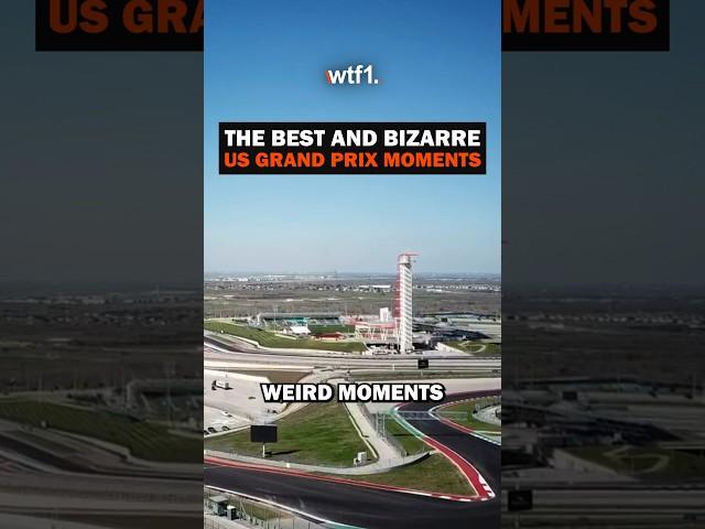 The US GP has provided some bizarre moments over the years 