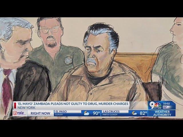 Mexican cartel leader ‘El Mayo’ Zambada pleads not guilty to US charges