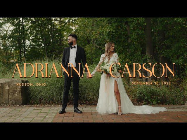 An Emotional, Fun & Cinematic Wedding Film | Adrianna and Carson | Shot on FX3