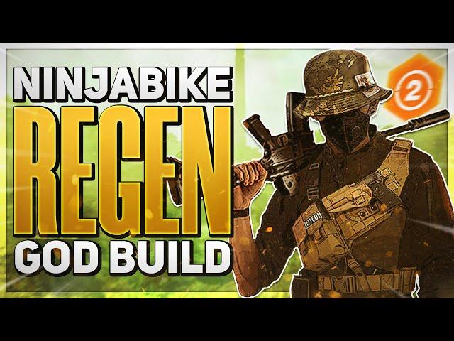 *NINJABIKE REGEN GOD* 103K Armor Regen with the NinjaBike! - The Division 2 Armor Regen Build