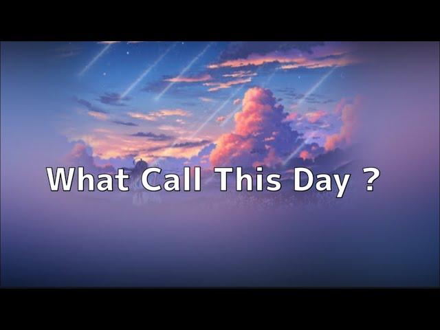 이제 아무것도 필요없어. 미미(MIMI)- What Call This Day ? / feat. 닌진 (にんじん)