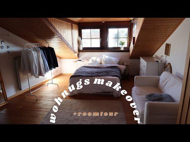 WOHNUNGS MAKEOVER, meine erste eigene wohnung + roomtour