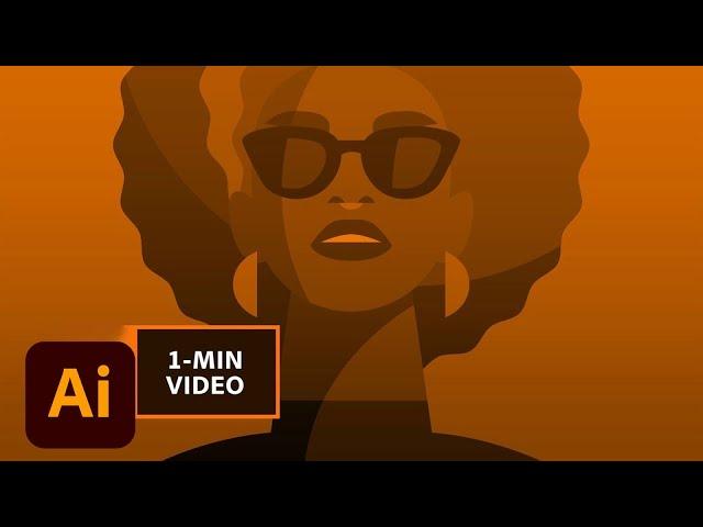 How to Make a Minimal Vector Portrait with Adobe Illustrator | Adobe Creative Cloud