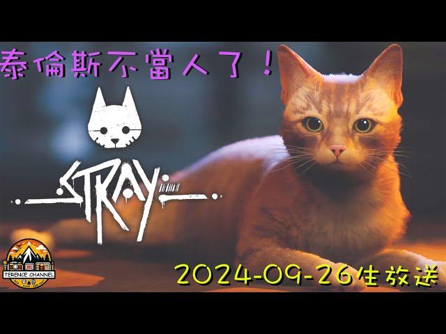 [直播_20240926] STRAY EP. 01 泰倫斯決定不當人了! 當隻遊走在城市的貓!