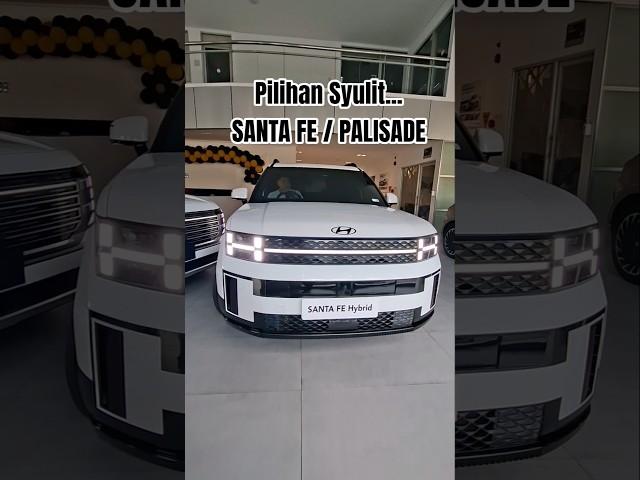 HYUNDAI SANTA FE & PALISADE #mobil #hyundai #santafe #palisade #youtube #shorts #reels #fyp