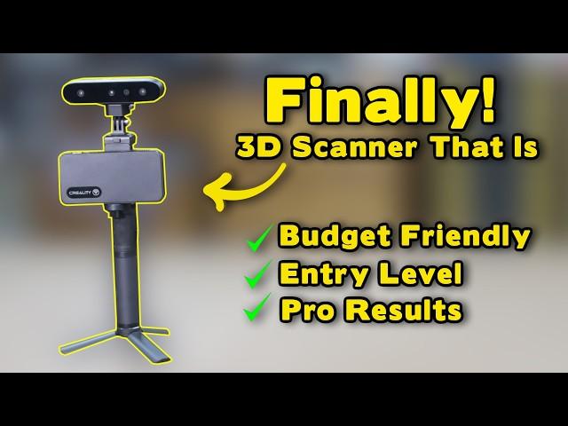 3D Scan Like a Pro - Creality CR Scan Ferret Pro Review