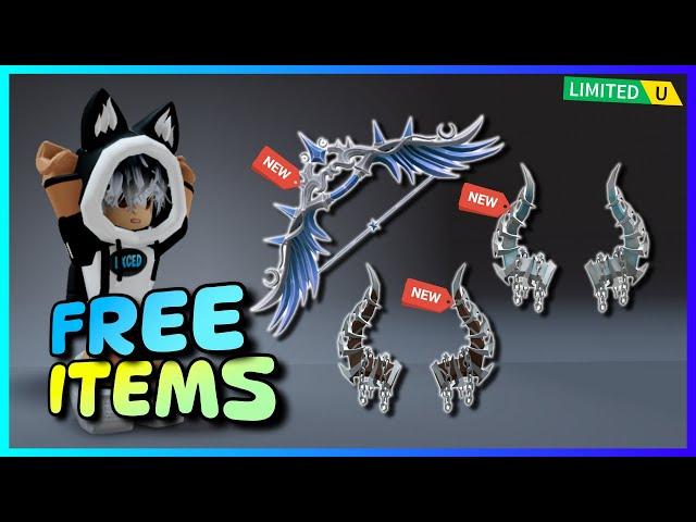 New FREE LIMITED UGC items , How to get FREE UGC LIMITED ITEMS Hellbound Horns Reborn on ROBLOX