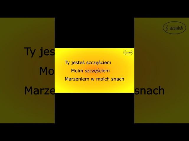 Ty jesteś szczęściem - Fanatic #Shorts  #professional #muzyka #karaoke #cover #music #song