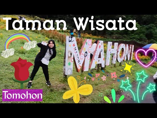 Taman Wisata Mahoni Tomohon | Taman bunga dikaki gunung lokon | Wisata Sulawesi Utara