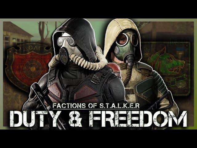 Factions Of STALKER - Duty & Freedom | Full Faction Lore STALKER