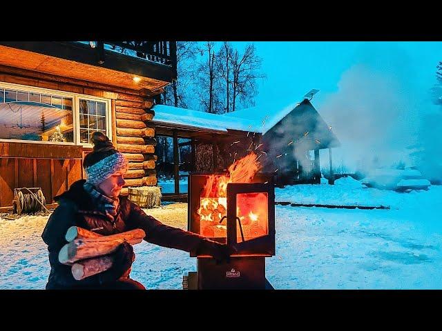 We're Heatin' Things up at the Cabin!