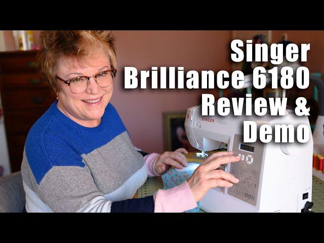 Singer Sewing Machine for BEGINNERS | Singer Brilliance 6180 Review and Demo | Complete Information