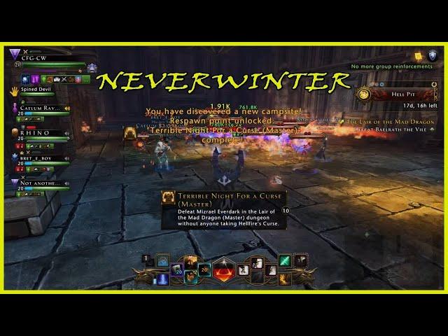 (MASTER) TERRIBLE NIGHT FOR A CURSE CW POV #neverwinter