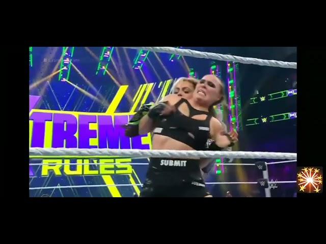 WWE Extreme rules 2022, october 8 , Highlight | Ronda rousey vs Liv morgan  Smackdown woman champion