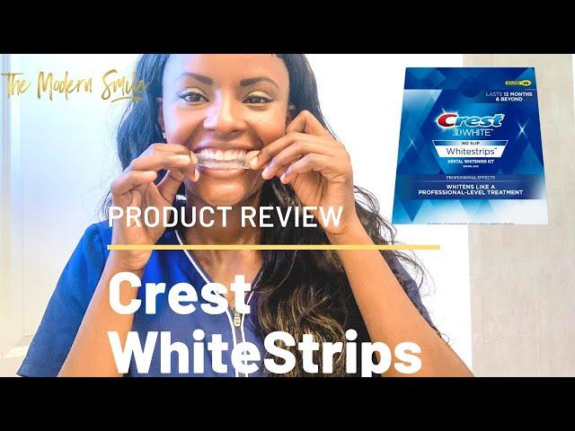 Dentist Review Crest Whitestrips: Easy and Affordable ways to whiten your teeth