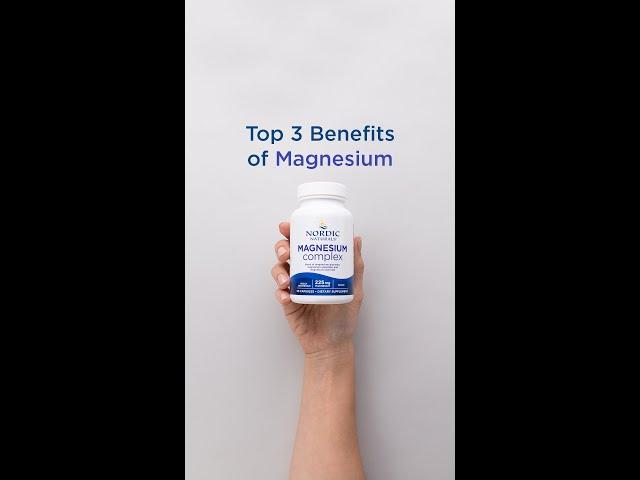 Top 3 Benefits of Magnesium #shorts