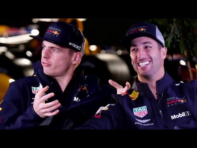 On The Sofa with Daniel Ricciardo and Max Verstappen...